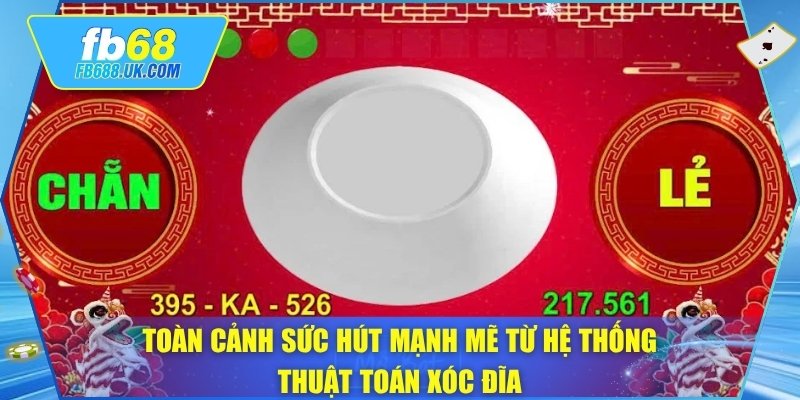 Toàn cảnh sức hút mạnh mẽ từ hệ thống thuật toán xóc đĩa